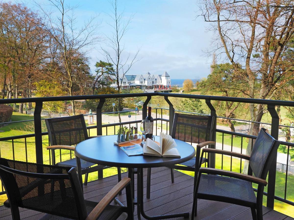 Kaiservillen Heringsdorf - Ferienwohnung Mit 2 Schlafzimmern Und Balkon D212 Bagian luar foto